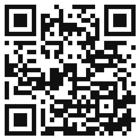 QR code for Delsjön 8 km loop